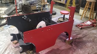 Finish painting the chassis and steering gear - 1959 Clark Clipper Forklift Restoration Part - 10 by Harpham's Restorations 151 views 8 months ago 20 minutes