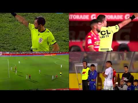 Así funcionó el VAR en el partido entre Unión Española y Universidad de Chile.