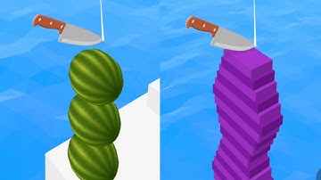 Flappy Slice! Very Satisfying And Relaxing ASMR Slicing Game