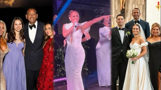 Jennifer López Llegó de Sorpresa a La Boda de La Hija de Alex Rodríguez y Le Lleva Regalos - YouTube