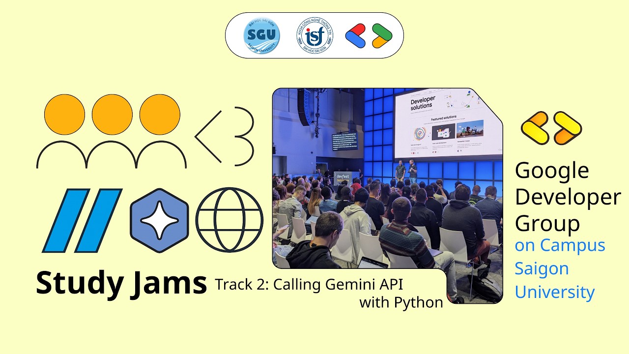[OFFICIAL] Study Jams 2026 - Track 2: Calling Gemini API with Python ...
