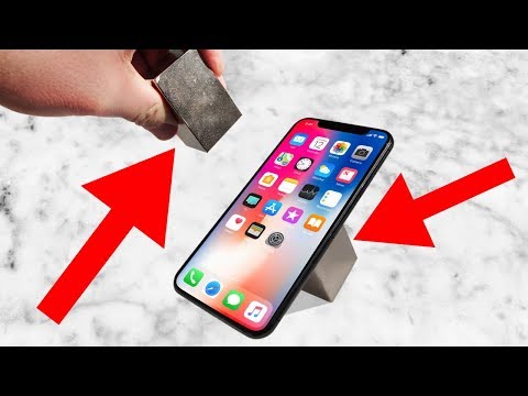 Insane 1200 lb Neodymium Magnets vs iPhone X! Can It Survive?