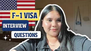 4 Most Important Questions & Tips For USA F-1 Visa Interview #f1visainterview #usavisa #studentvisa