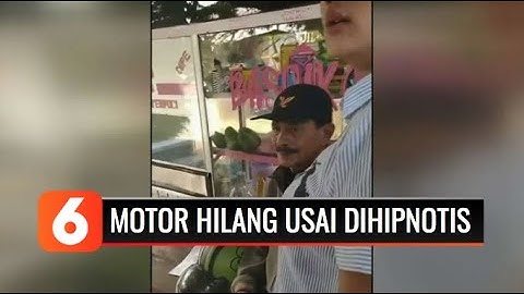 Tukang Ojek Pangkalan Kehilangan Motor Usai Dihipnotis Penumpang