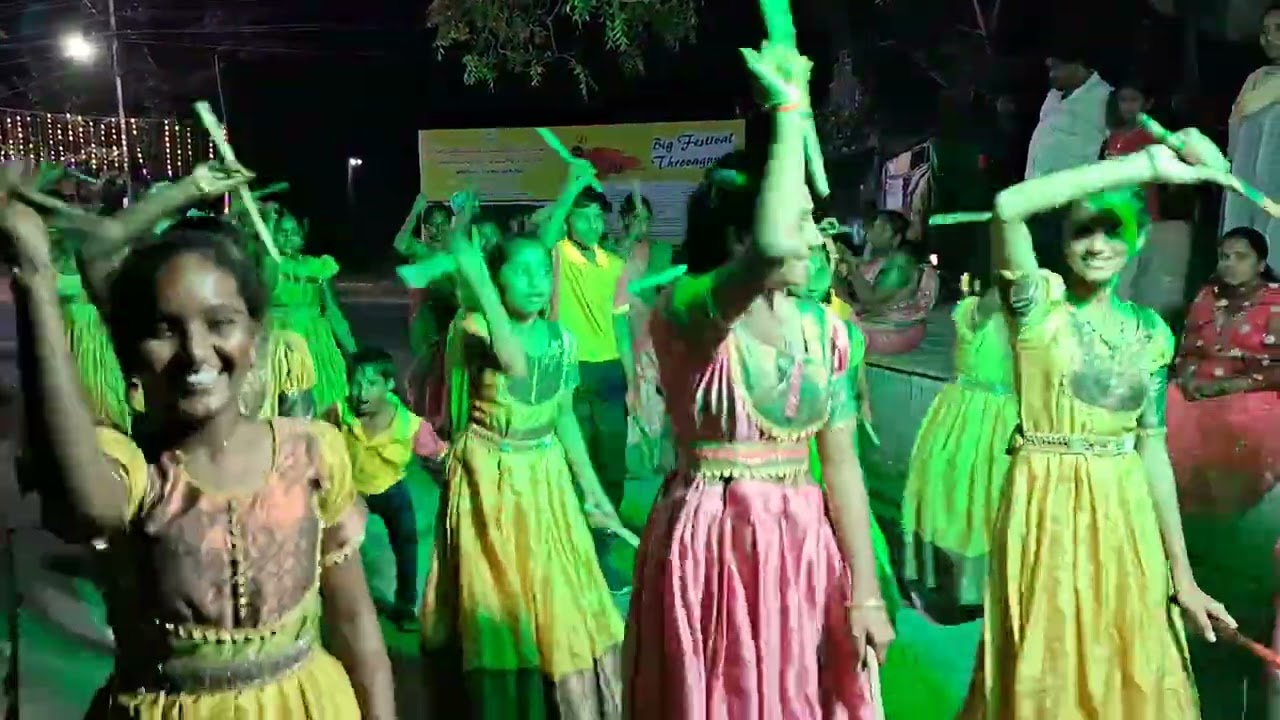 🕉 త్రోవగుంట శివాలయం🙏 🕉 మహాశివరాత్రి🕉 కోలాటం 🕉