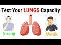 Test Your Lungs Capacity