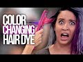 Magic Color Changing Hair Dye?! (Beauty Break)