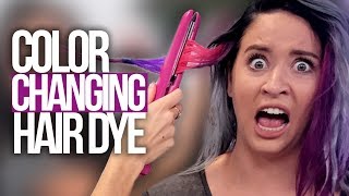 Magic Color Changing Hair Dye?! (Beauty Break)