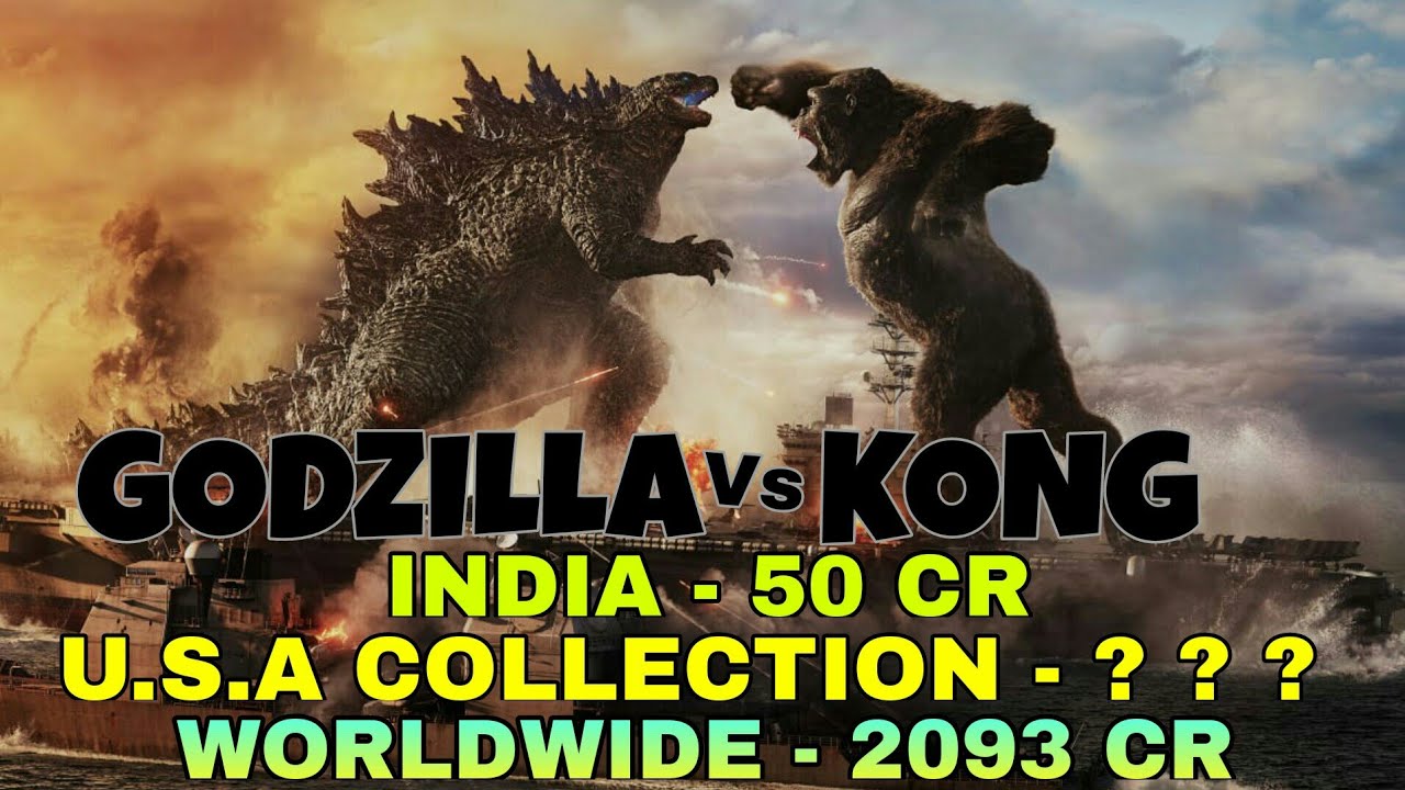 Box Office Collection Of Godzilla Vs Kong Movie | Godzilla Vs Kong USA Collection | Worldwide