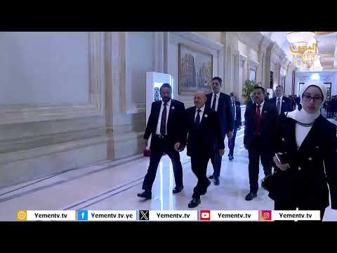 رئيس مجلس القيادة الرئاسي الدكتور / رشاد العليمي يبحث والرئيس السيسي العلاقات الثنائية