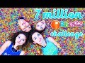 7 MiLLiON ORBEEZ iN OUR SPA | Toy Scavenger Hunt Challenge with KamriNoel