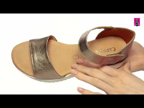 3373798 Видеообзор I Женские сандалии CAPRICE KANDY