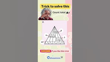 Solved! Genius IQ test - 9 | Quick trick to solve counting triangle puzzles | Paheliyan with Answers