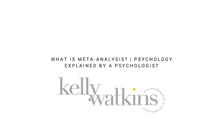 What is a Meta-Analysis? | Psychology Explained by a Psychologist