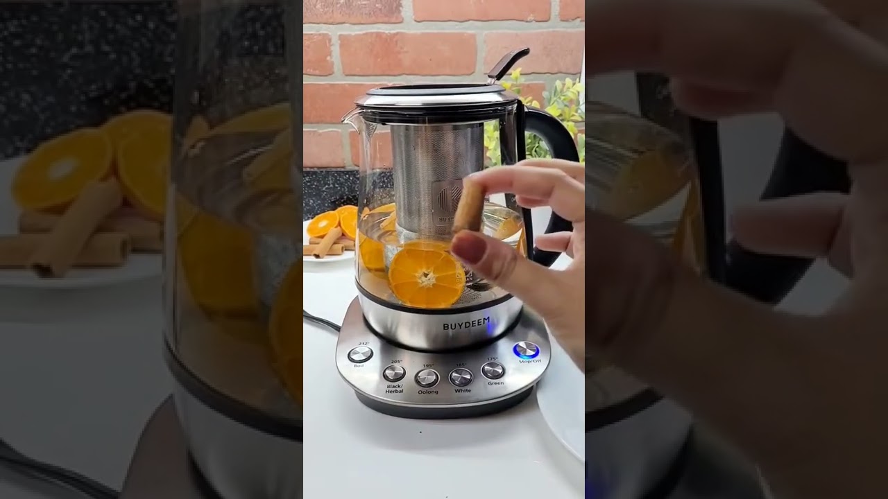 Buydeem Tea Maker - Best Electric Kettle - Antioxidant Herbal Tea