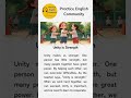English Listening Practice – A Short Story Unity Is Strength| Short English Story with Subtitles