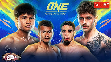 🔴ONE FRIDAY FIGHTS 133: POMPETCH x GREGOR THOM | LIVE MUAY THAI, KICKBOXING, & MMA STREAM