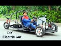 How to make  electric car at home  trex