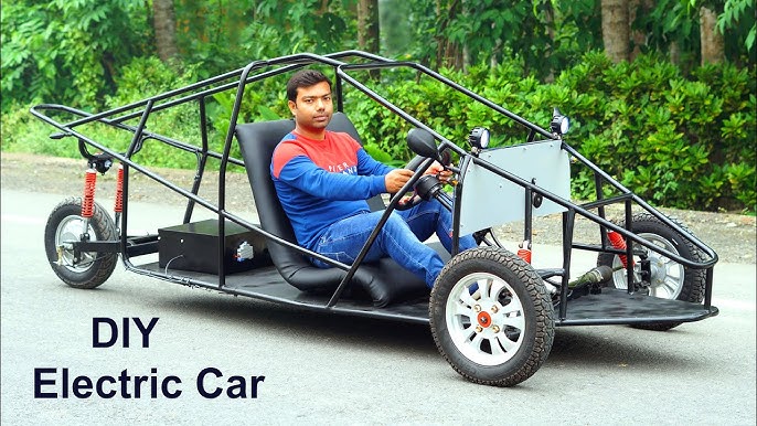 How To Make T-REX Car Three Wheeled Car at Home - Part 1 - YouTube