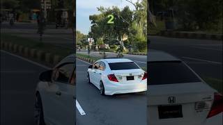 Top 5 modified Honda REBIRTH in Pakistan🔥#Shorts #shorts video# short video car# car modification