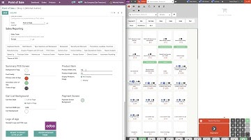 Odoo14 Design POS Screen