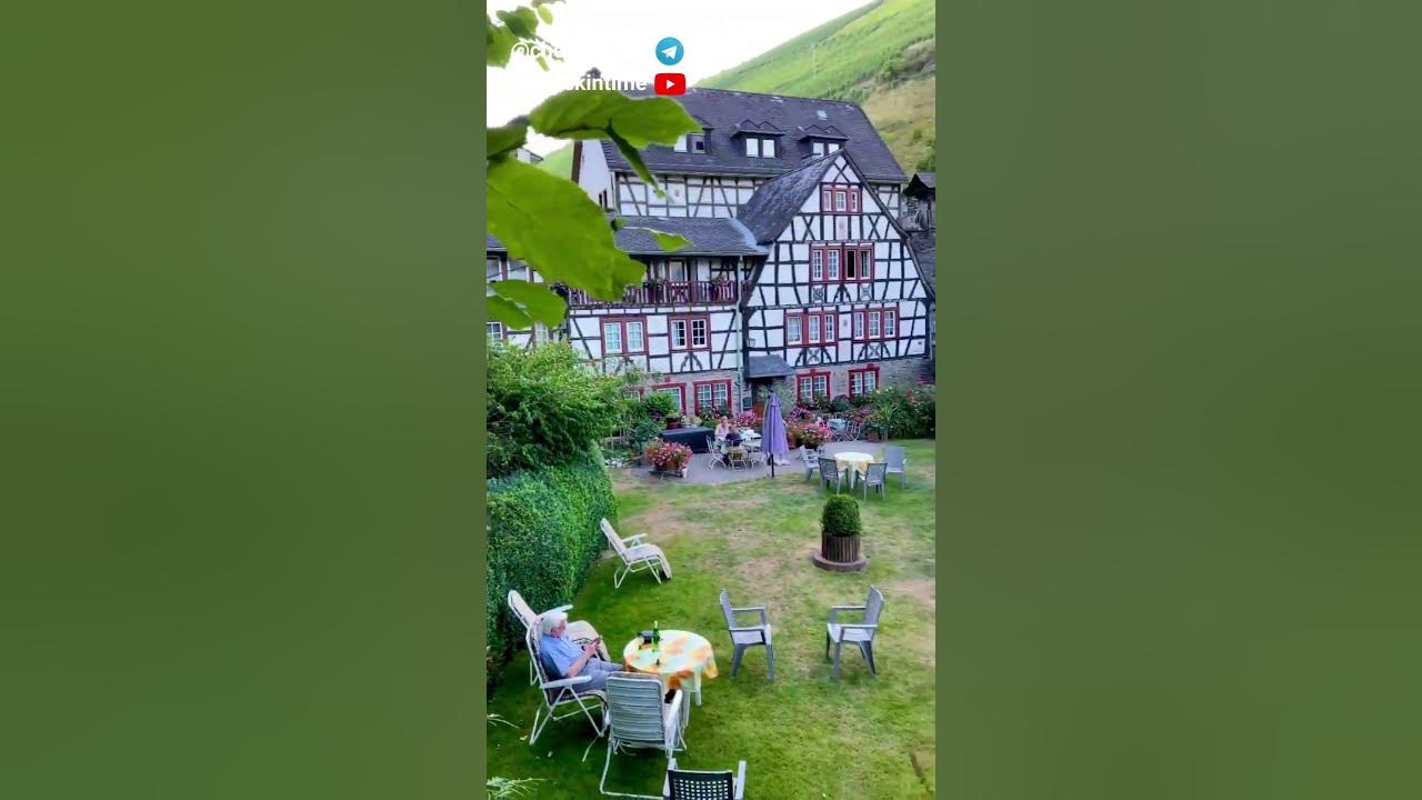 Город Бахарах в Германии