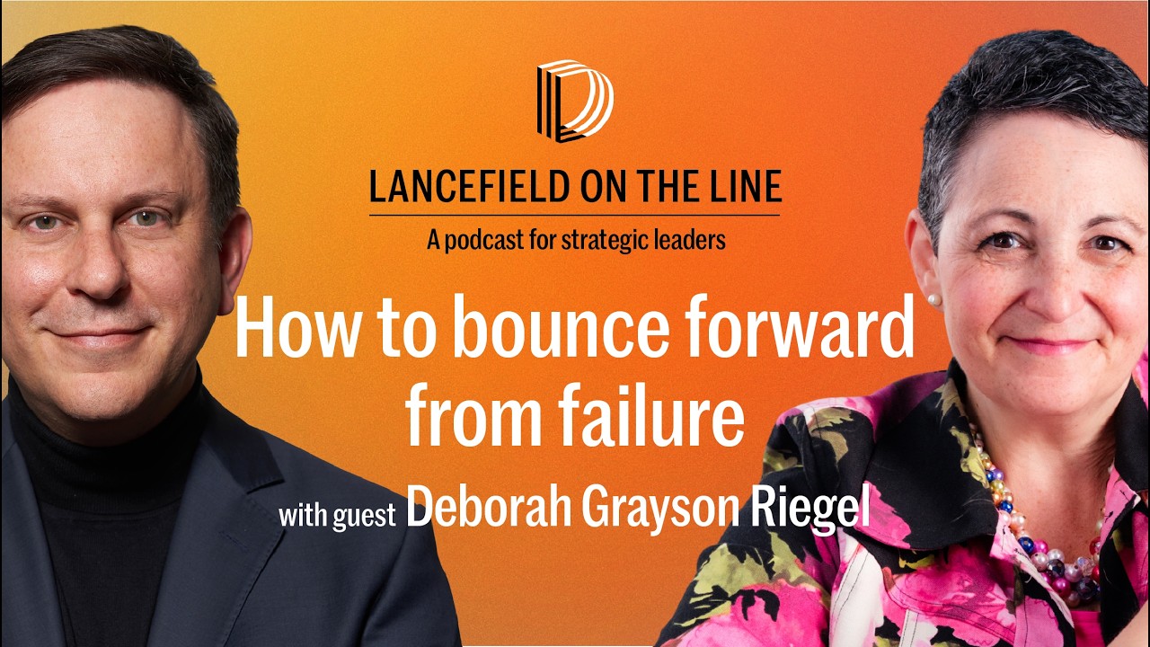 Deborah Grayson Riegel: How to bounce forward from failure - YouTube