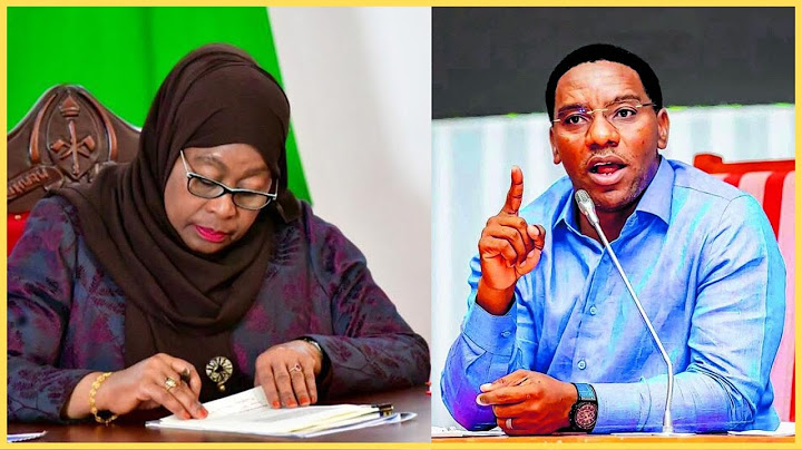 UJUMBE WA RAIS SAMIA KWA RC MAKONDA "KAMA UNAGOMBEA ACHA NAFASI MAPEMA/ UTAKOSA YOTE"