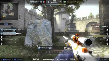 Get_Right 1v3 clutch vs EnVyUs | ESL ESEA Pro League