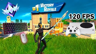 Fortnite Unreal Ranked Reload On Xbox Series S Keyboard Mouse Gameplay 120 Fps