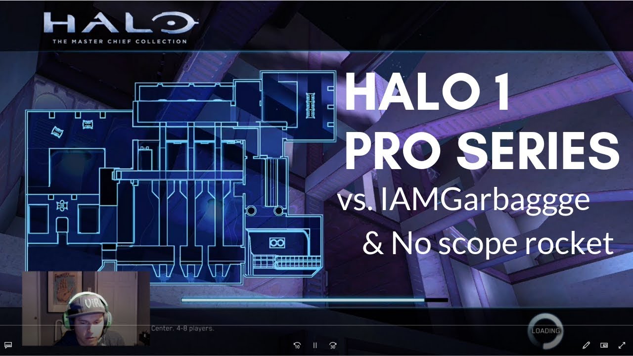 Halo 1 Pro Series - vs.  IAMGarbage & No scope rockets (Damnation)