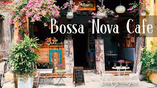 Summer Morning Coffee Shop Ambience - Smooth Jazz for Wake up, Calming | Bosa Nova Music