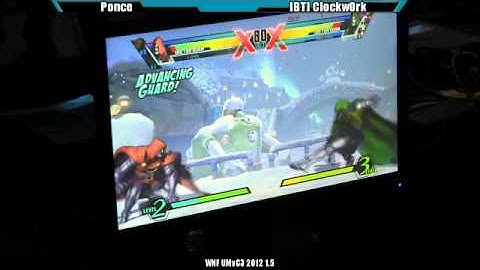 WNF UMvC3 2012 1-5 m01 Ponce vs [BT] Clockw0rk