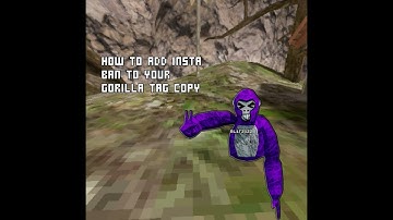 How to add Instaban to your gorilla tag copy!