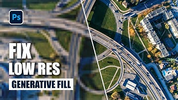 How to Fix Blurry Low Res Generative Fill in Photoshop