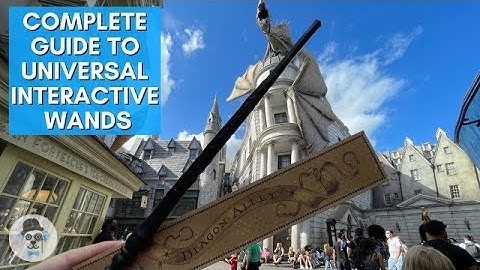 How to Use Interactive Harry Potter World Wands at Universal Orlando