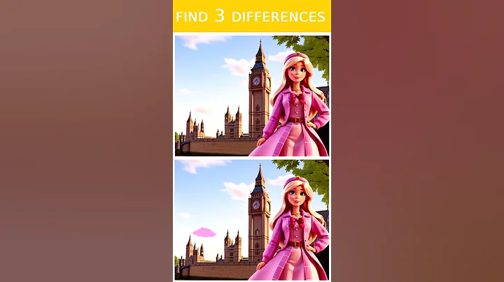 QUIZ Barbie 30. Find 3 differences. #find3differences #barbiequiz #quizbarbie