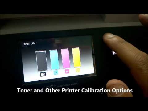 Brother MFC-9140CDN Printer User Interface Walk Through