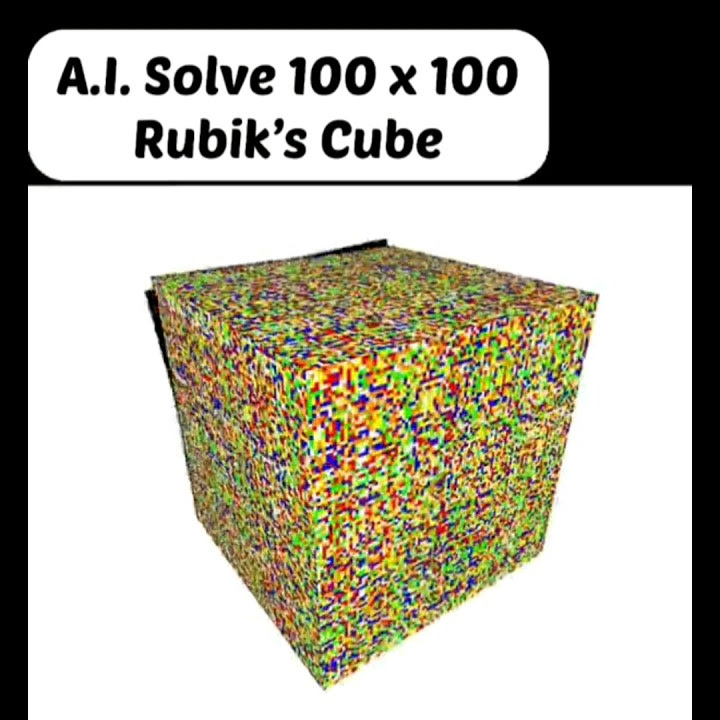 A I Solve 100x100 Rubik s Cube shorts YouTube a-i-solves-a-100-x-100-rubik-s-cube-youtube