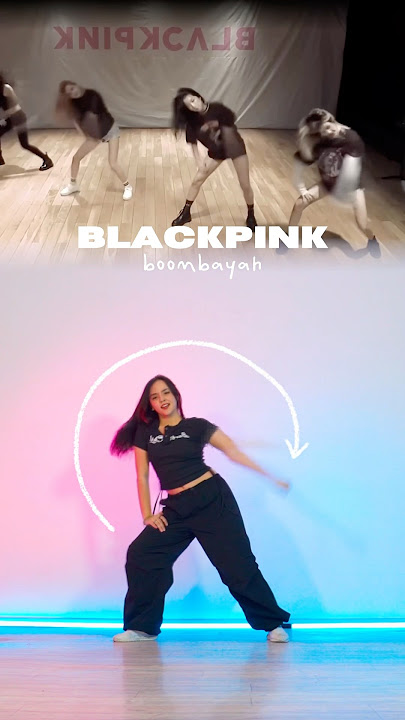 [KPOP DANCE TUTORIAL] BLACKPINK-BOOMBAYAH #kpopdancetutorial #blackpink #boombayah #kpopchallenge