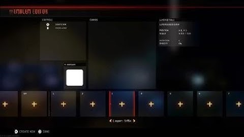 Cod IW How to make a YT and nuke emblem