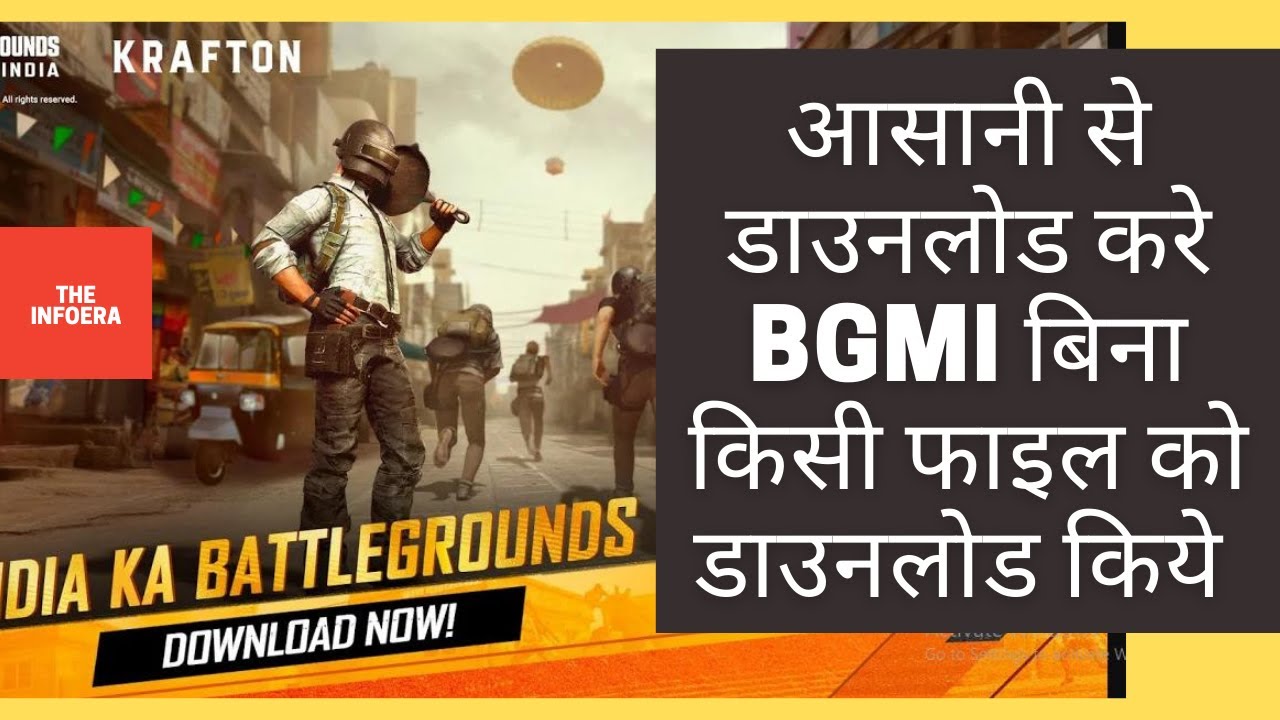Early Access BattleGround Mobile India , without Downloading Any OBB