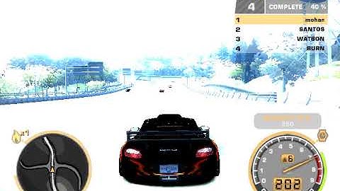 NFS Most Wanted- Blacklist 7 race #1 Sprint