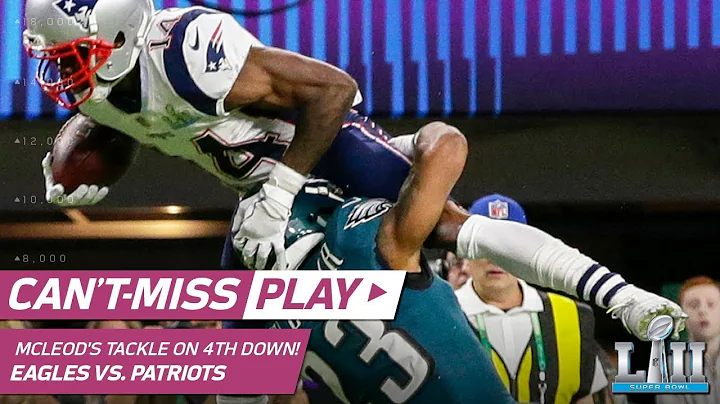 McLeod's Crazy Straddle Tackle on Cooks Forces 4th...