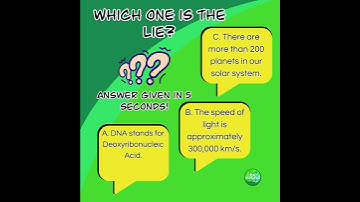 🎬 Welcome to Our Science Edition of Two Truths and a Lie! 🌍🔬