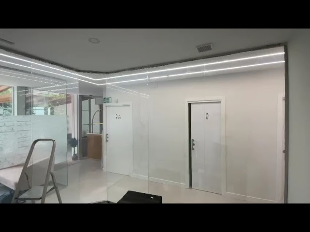 VinilosSmart PDLC - Sala de tratamiento en centro de estética