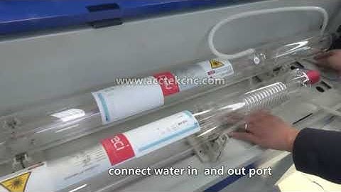 AccTek Laser machine installation video