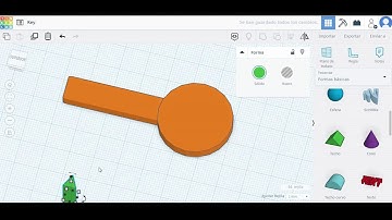 Tinkercad Tutorial - Key 3D