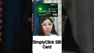 SBI SimplyCLICK Credit Card – Online Shopping Ka Super Saver! 🛒💳#trending #shortvideo #shorts