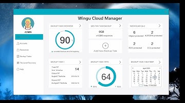 C# Cloud Manager Dashboard   - Bunifu Ui Framework